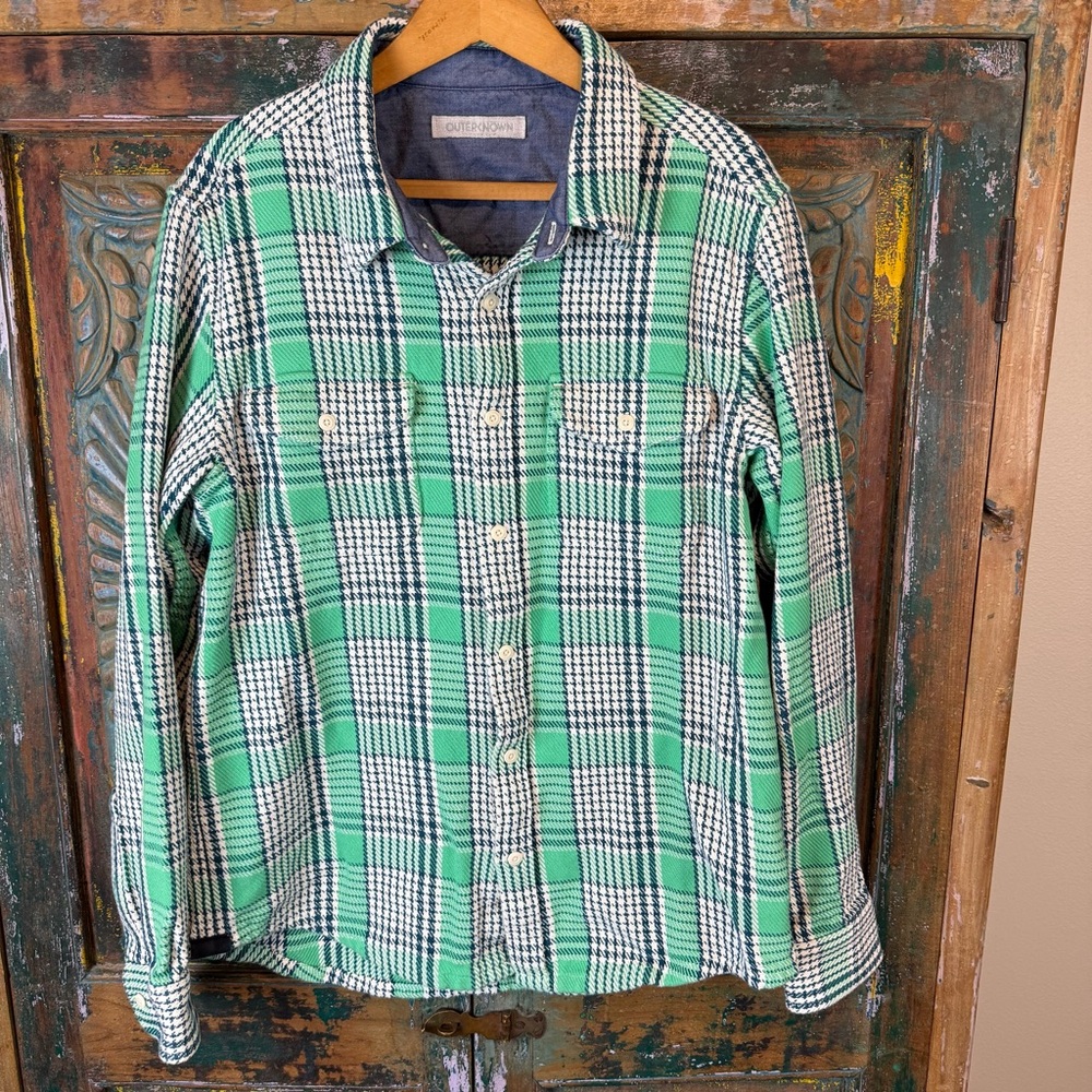 Outerknown Blanket Shirt organic cotton shacket